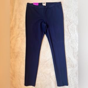 NWT Merona Navy Blue Skinny Pants Women Size 12